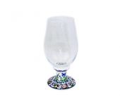 Wine glass - Polish pottery